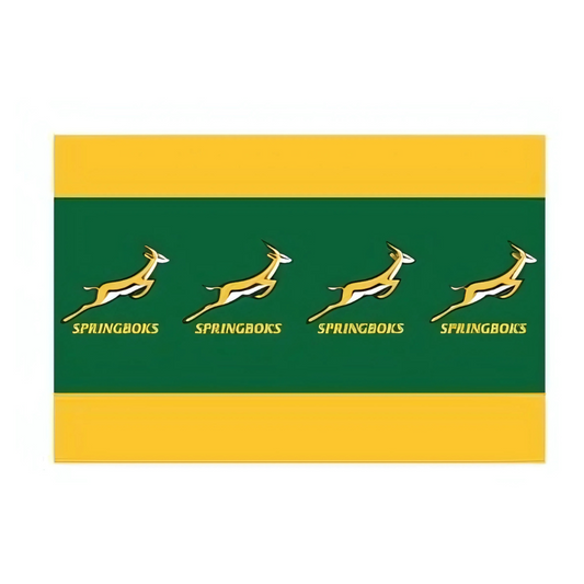Springbok Themed Paper Tablecloth – 180x120cm