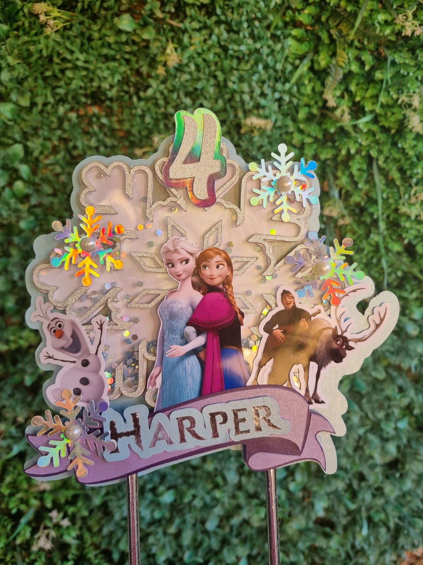FROZEN CAKE TOPPER Personalized Cake Toppers South Africa
