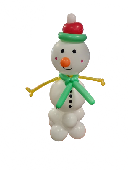 GIANT SNOWMAN BALLOON BOUQUET
