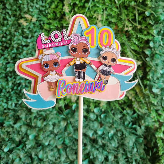 LOL SURPRISE CAKE TOPPER Personalized Cake Toppers South Africa