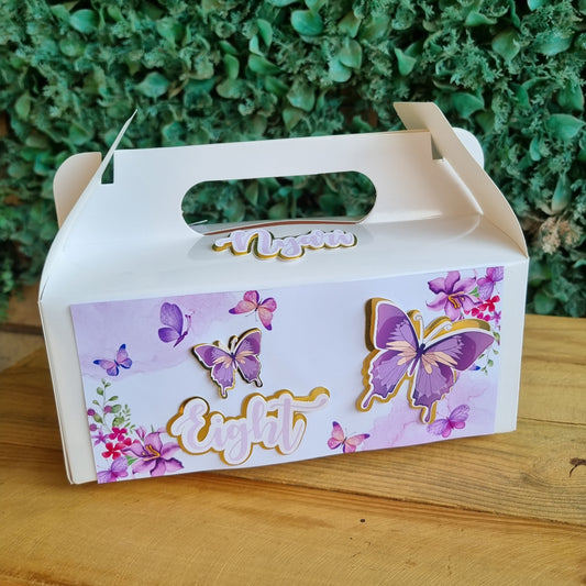 PURPLE BUTTERFLY PARTY PACK 5 BOXES Personalized Kids’ Party Favors South Africa
