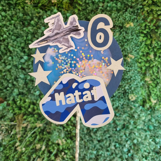 FIGHTER JET CAKE TOPPER Personalized Cake Toppers South Africa