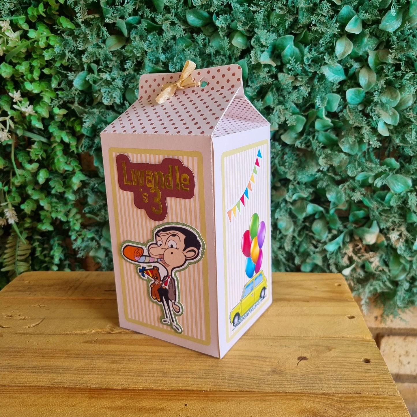 MR BEAN MILK BOX PARTY PACKS BOX Personalized Kids’ Party Favors South Africa