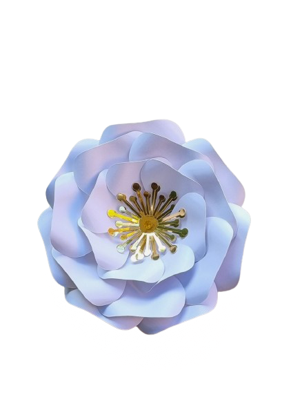 DO IT YOURSELF SINGLE MEDIUM PAPER FLOWER, Nursery paper flowers, nursery decor, paper flowers backdrop, birthday, baby shower