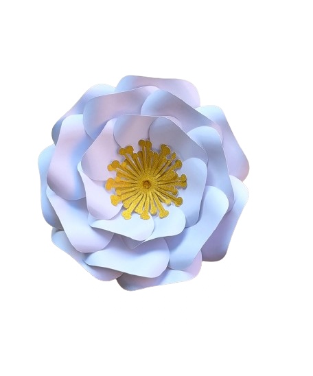 DO IT YOURSELF SINGLE MEDIUM PAPER FLOWER, Nursery paper flowers, nursery decor, paper flowers backdrop, birthday, baby shower