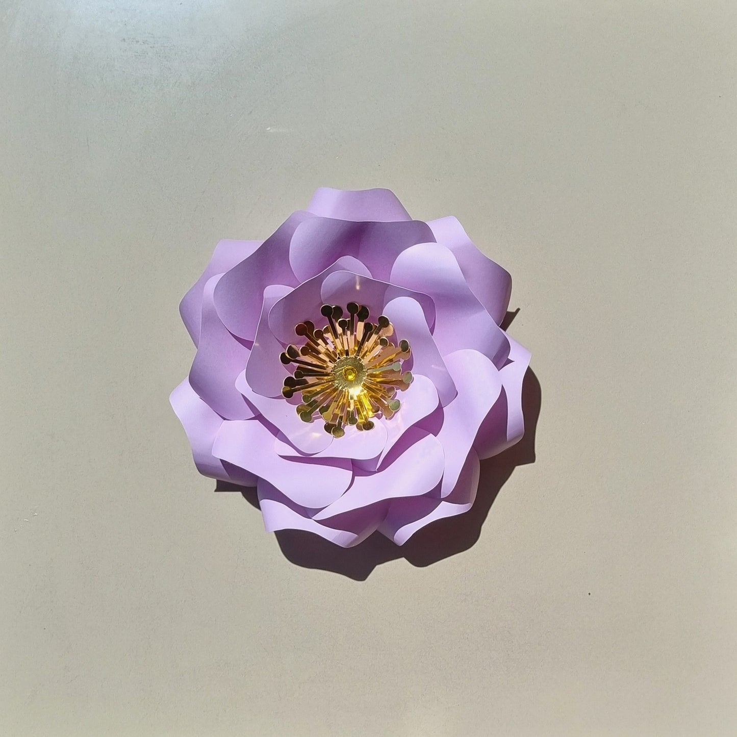 DO IT YOURSELF SINGLE MEDIUM PAPER FLOWER, Nursery paper flowers, nursery decor, paper flowers backdrop, birthday, baby shower
