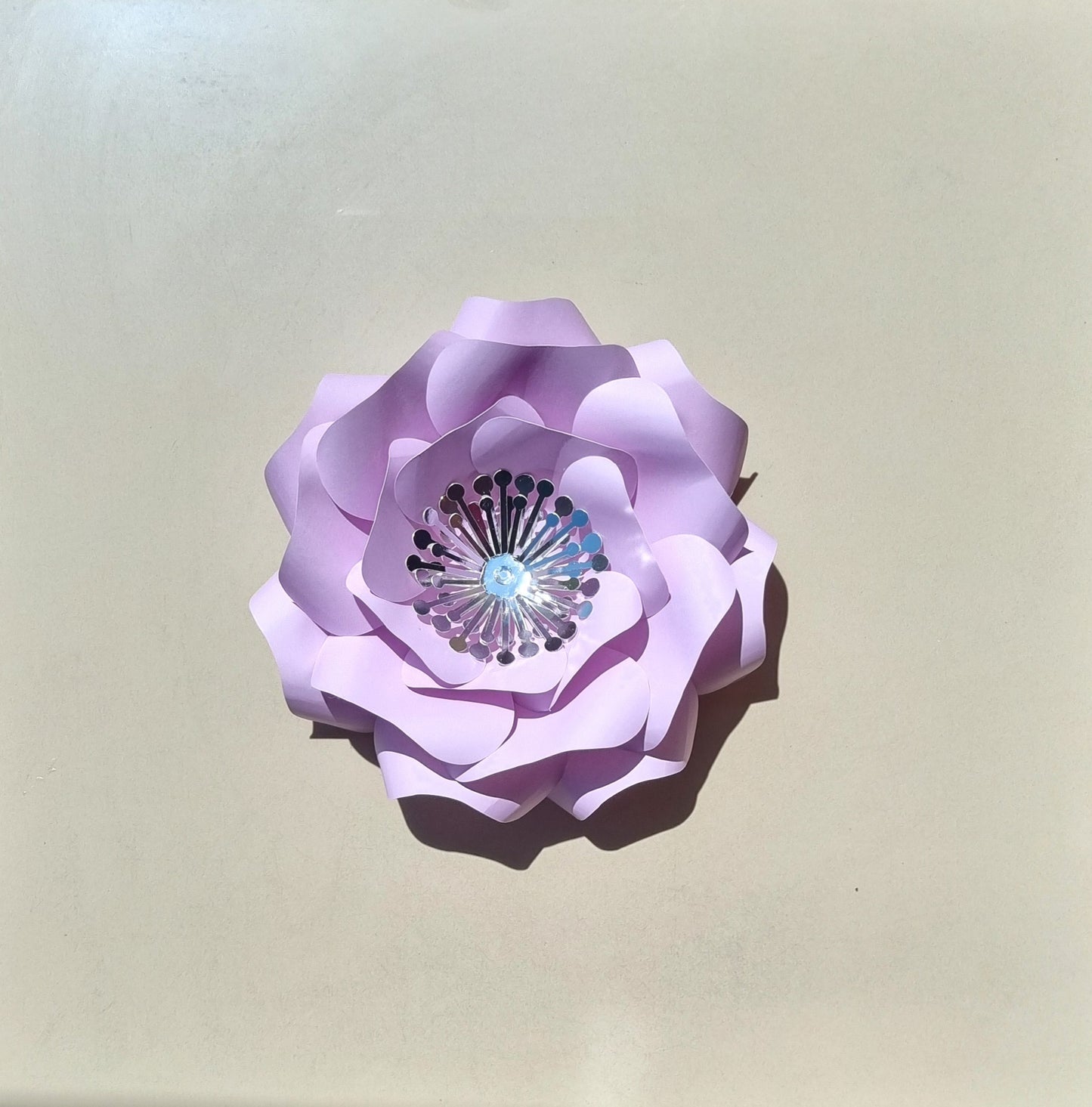 DO IT YOURSELF SINGLE MEDIUM PAPER FLOWER, Nursery paper flowers, nursery decor, paper flowers backdrop, birthday, baby shower