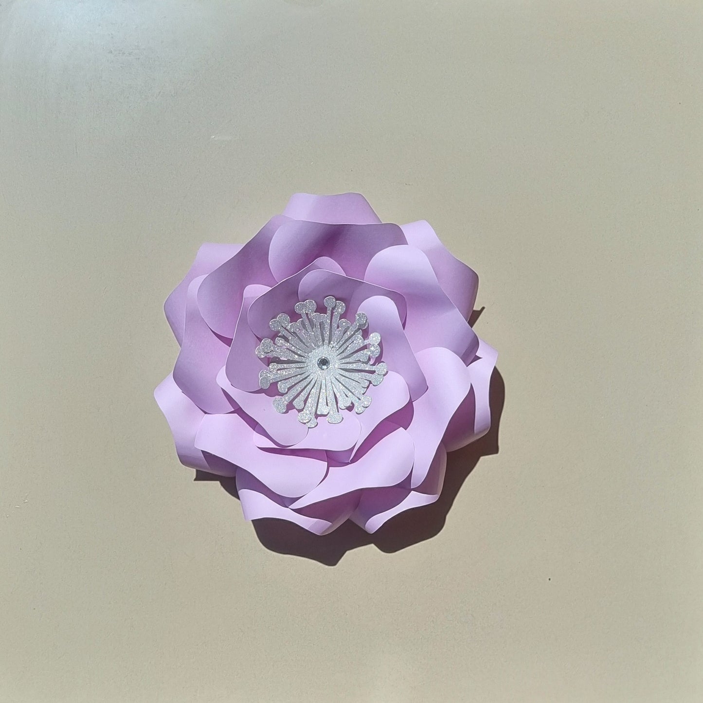 DO IT YOURSELF SINGLE MEDIUM PAPER FLOWER, Nursery paper flowers, nursery decor, paper flowers backdrop, birthday, baby shower