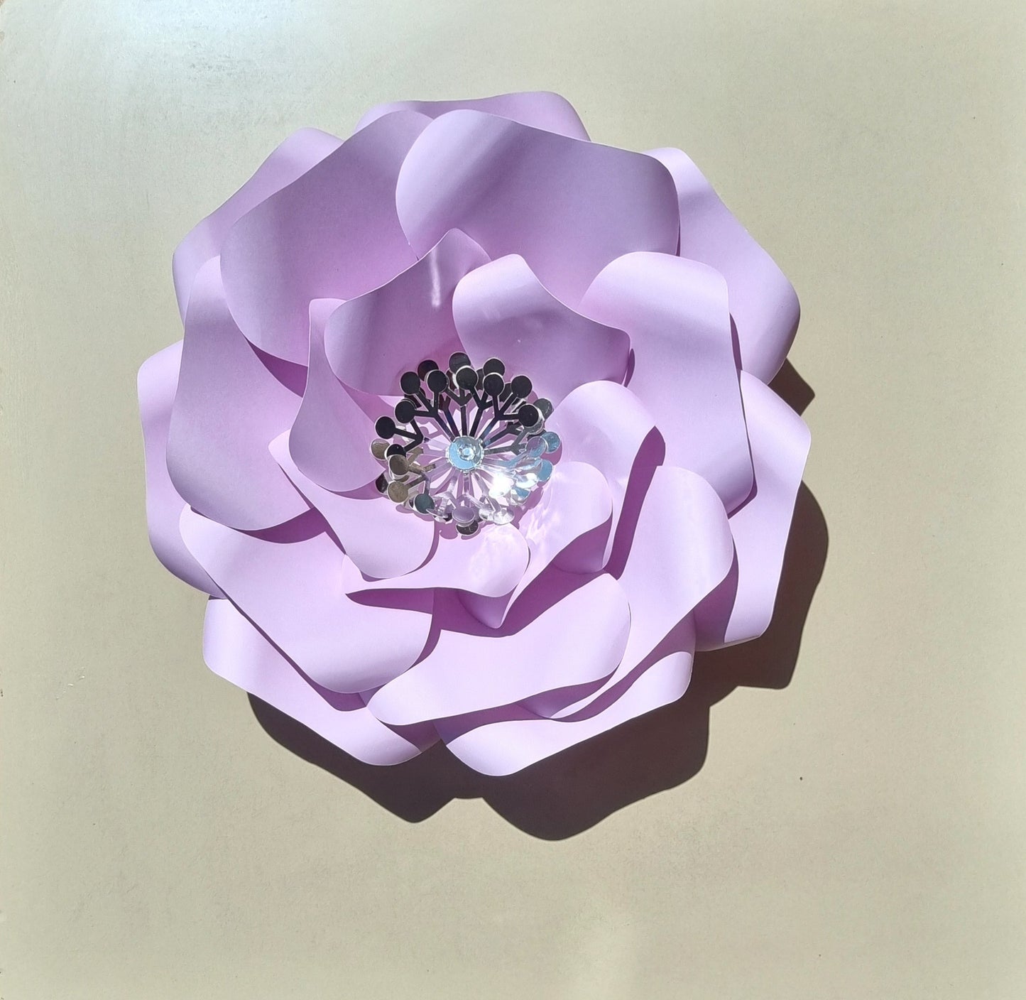 DO IT YOURSELF SINGLE LARGE PAPER FLOWER, Nursery paper flowers, nursery decor, paper flowers backdrop, birthday, baby shower