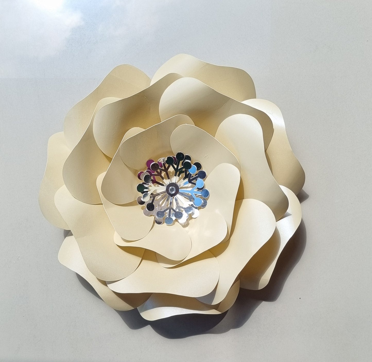 DO IT YOURSELF SINGLE LARGE PAPER FLOWER, Nursery paper flowers, nursery decor, paper flowers backdrop, birthday, baby shower
