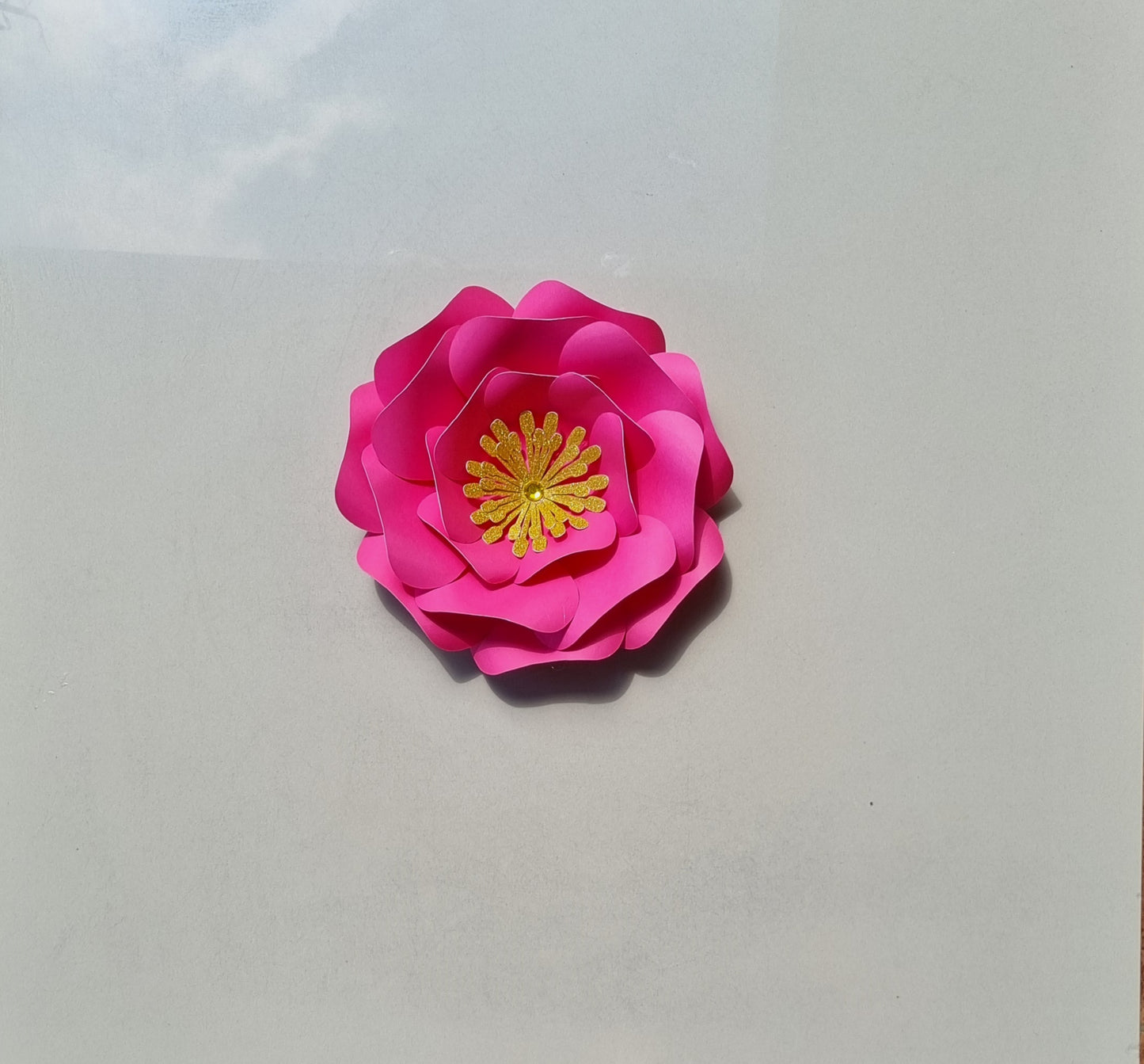 DO IT YOURSELF SINGLE SMALL PAPER FLOWER, Nursery paper flowers, nursery decor, paper flowers backdrop, birthday, baby shower