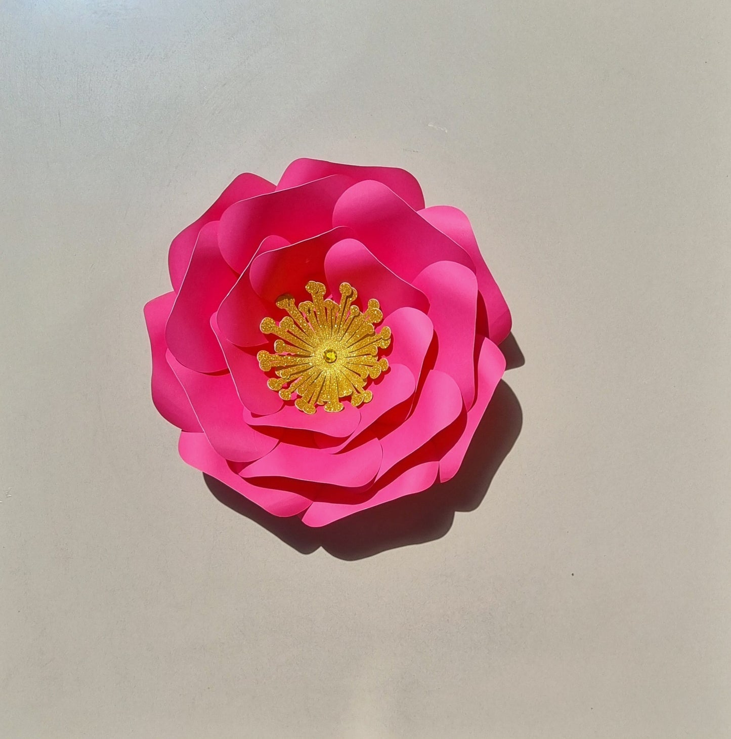 DO IT YOURSELF SINGLE MEDIUM PAPER FLOWER, Nursery paper flowers, nursery decor, paper flowers backdrop, birthday, baby shower