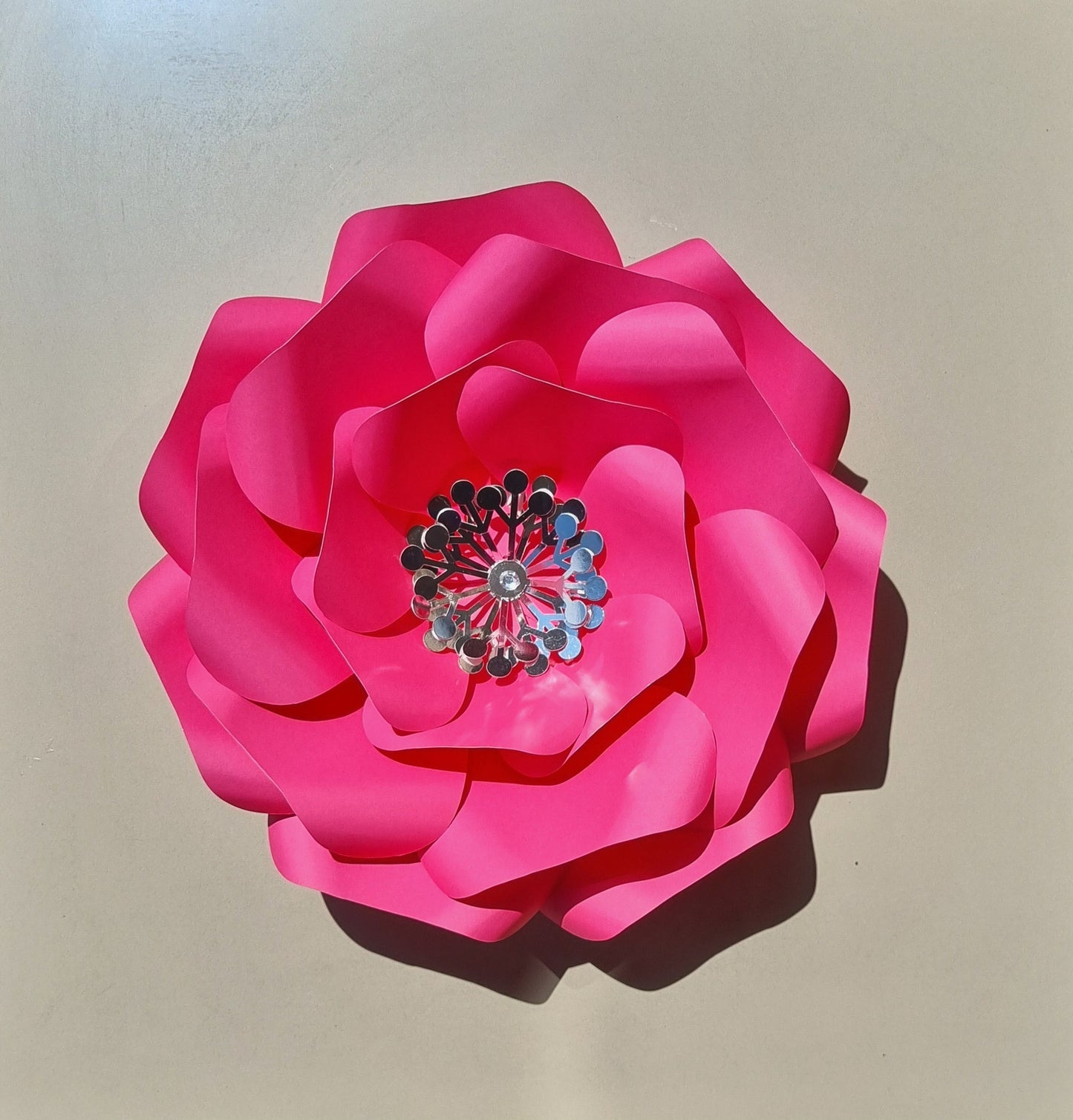 DO IT YOURSELF SINGLE LARGE PAPER FLOWER, Nursery paper flowers, nursery decor, paper flowers backdrop, birthday, baby shower