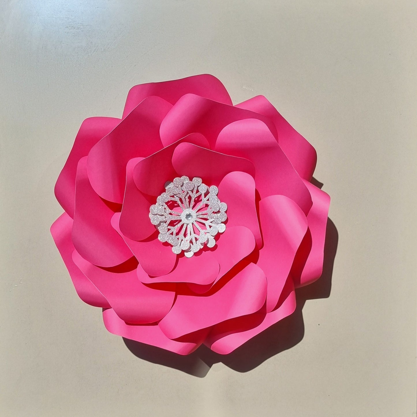DO IT YOURSELF SINGLE LARGE PAPER FLOWER, Nursery paper flowers, nursery decor, paper flowers backdrop, birthday, baby shower