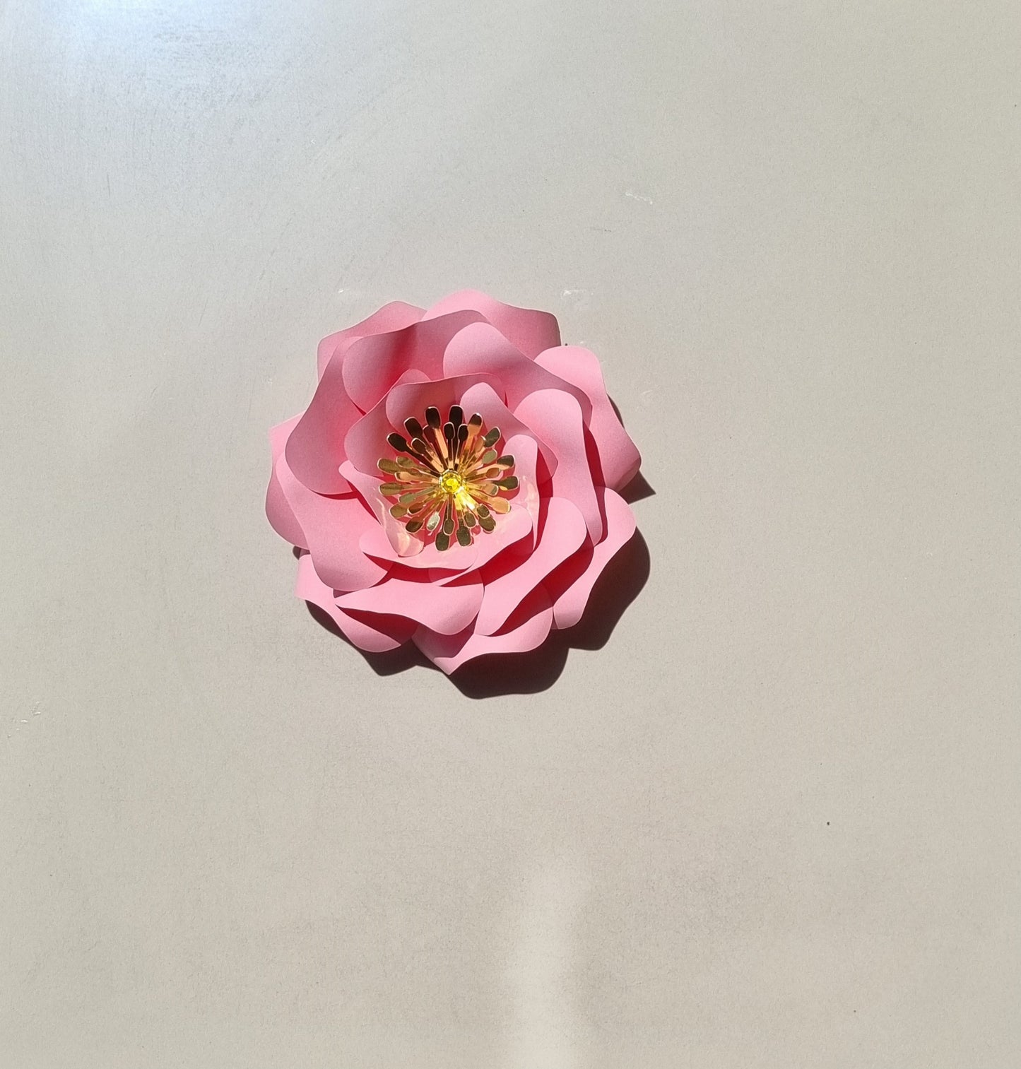 DO IT YOURSELF SINGLE SMALL PAPER FLOWER, Nursery paper flowers, nursery decor, paper flowers backdrop, birthday, baby shower