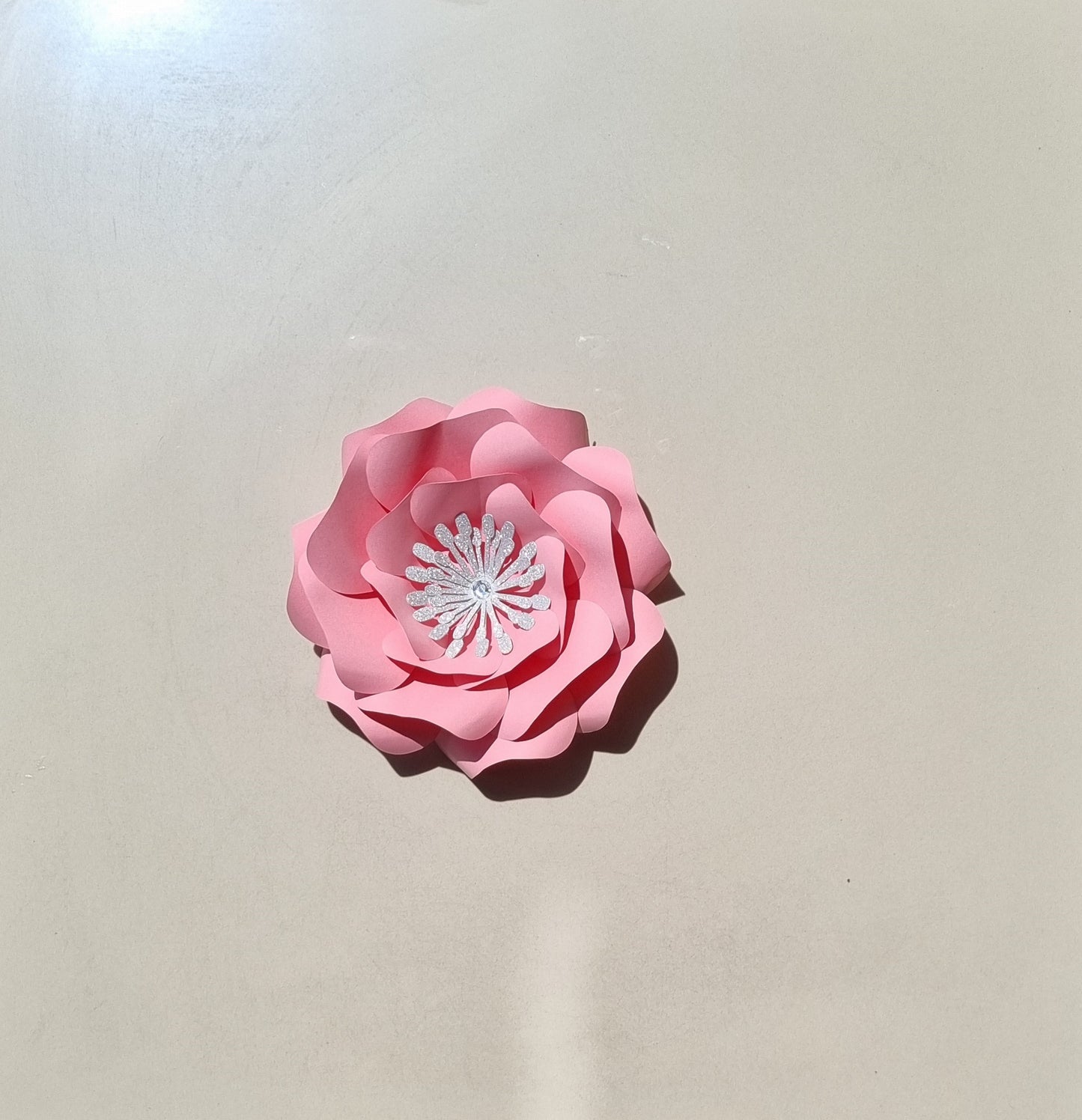DO IT YOURSELF SINGLE SMALL PAPER FLOWER, Nursery paper flowers, nursery decor, paper flowers backdrop, birthday, baby shower