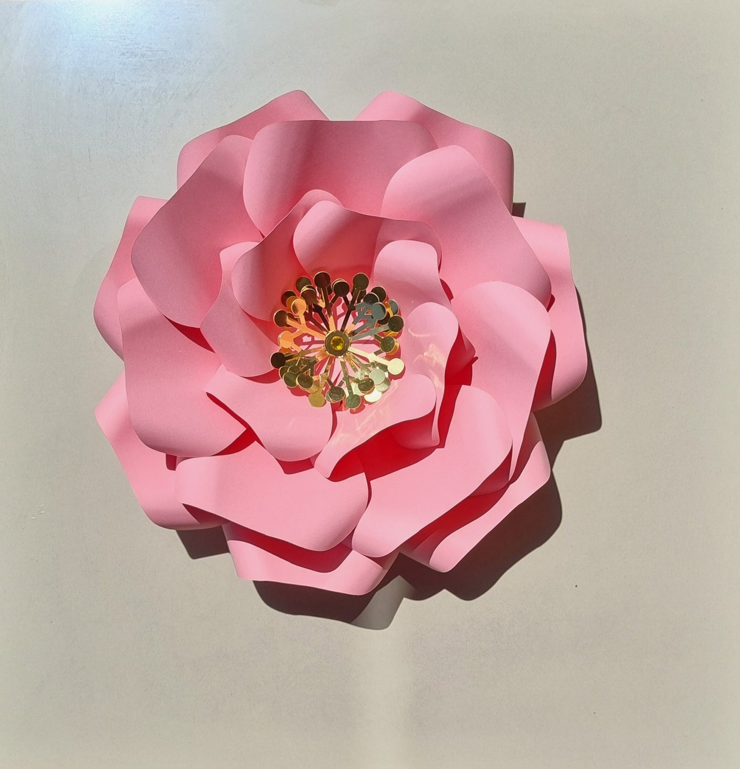 DO IT YOURSELF SINGLE LARGE PAPER FLOWER, Nursery paper flowers, nursery decor, paper flowers backdrop, birthday, baby shower