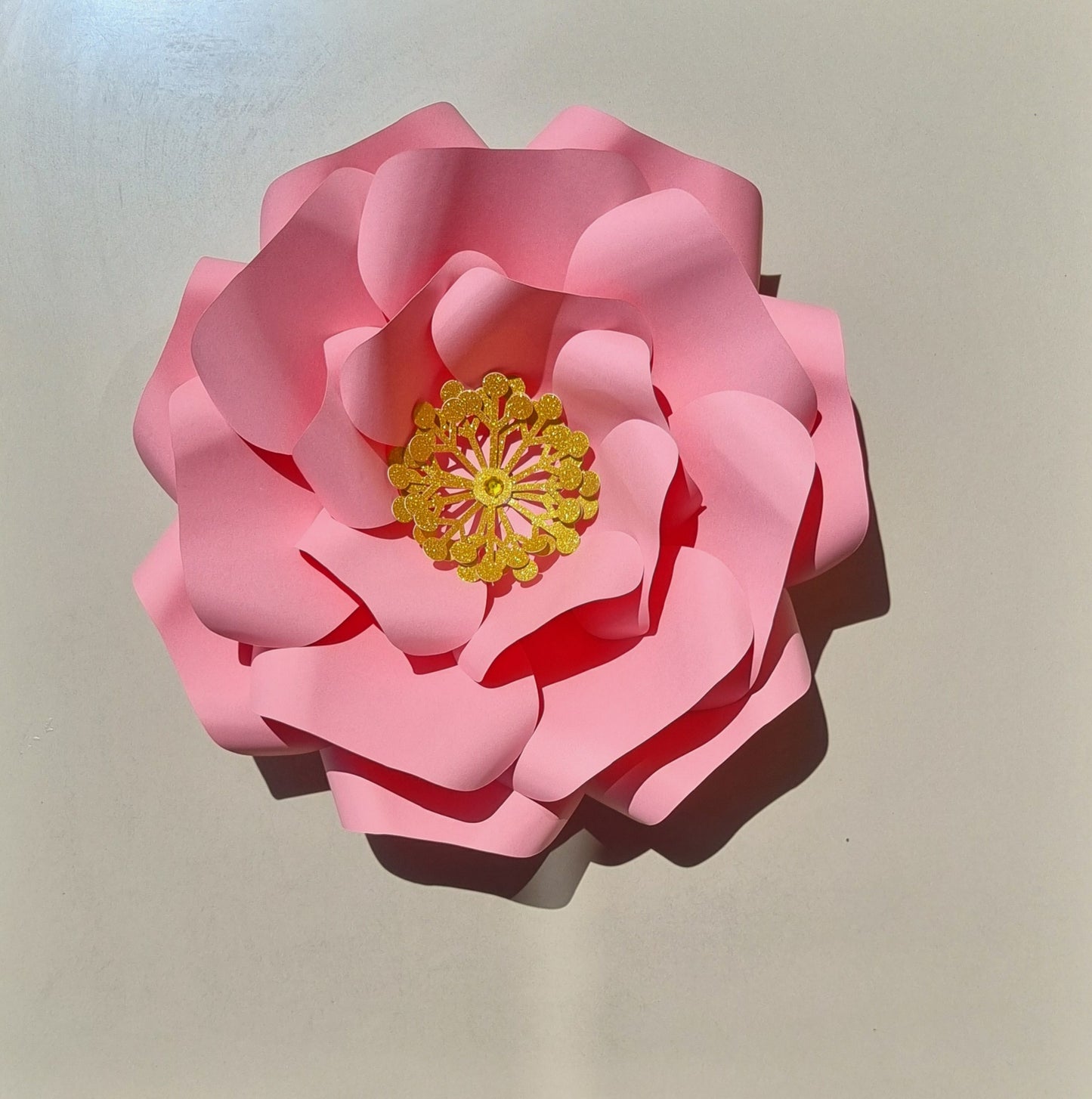 DO IT YOURSELF SINGLE LARGE PAPER FLOWER, Nursery paper flowers, nursery decor, paper flowers backdrop, birthday, baby shower