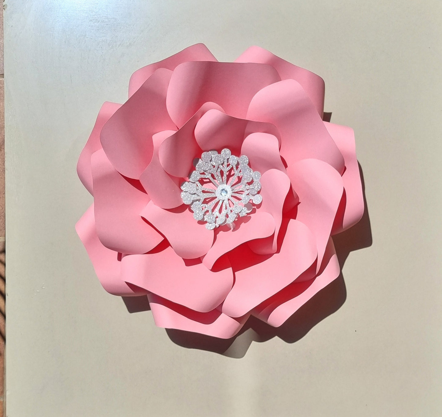 DO IT YOURSELF SINGLE LARGE PAPER FLOWER, Nursery paper flowers, nursery decor, paper flowers backdrop, birthday, baby shower