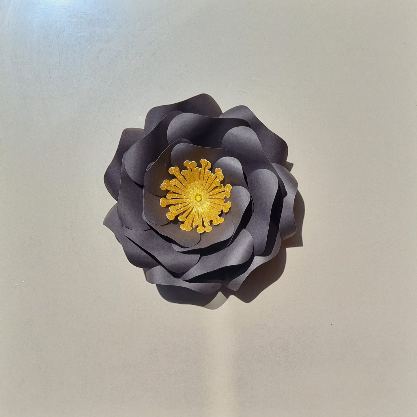 DO IT YOURSELF SINGLE MEDIUM PAPER FLOWER, Nursery paper flowers, nursery decor, paper flowers backdrop, birthday, baby shower