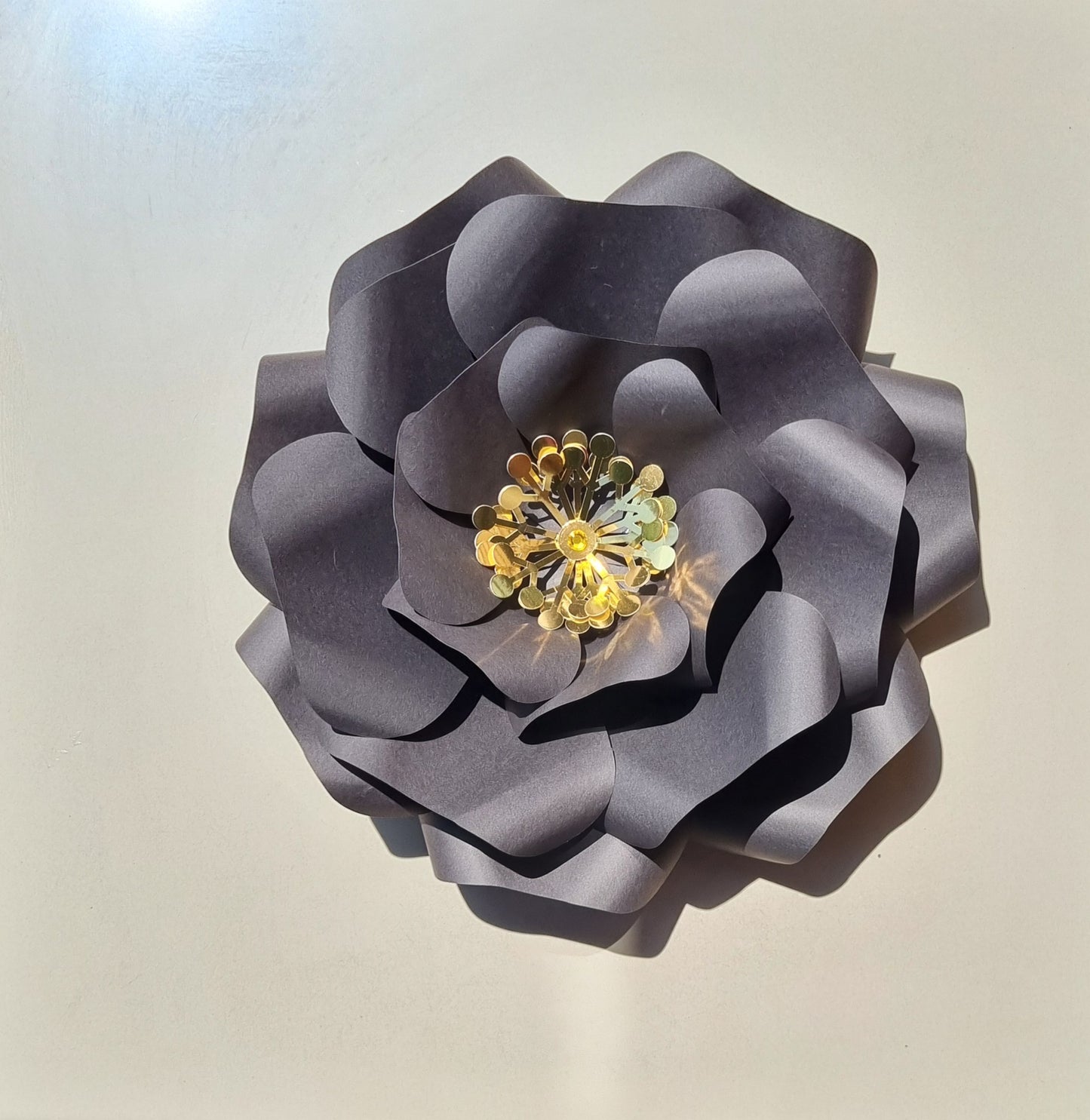 DO IT YOURSELF SINGLE LARGE PAPER FLOWER, Nursery paper flowers, nursery decor, paper flowers backdrop, birthday, baby shower