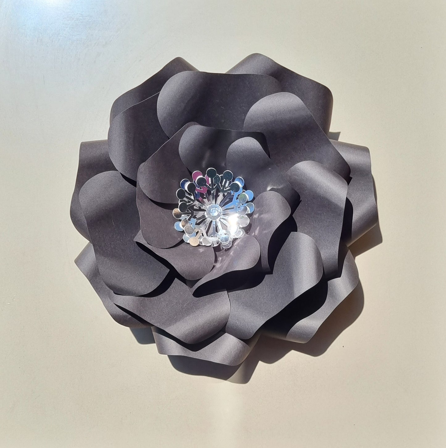 DO IT YOURSELF SINGLE LARGE PAPER FLOWER, Nursery paper flowers, nursery decor, paper flowers backdrop, birthday, baby shower