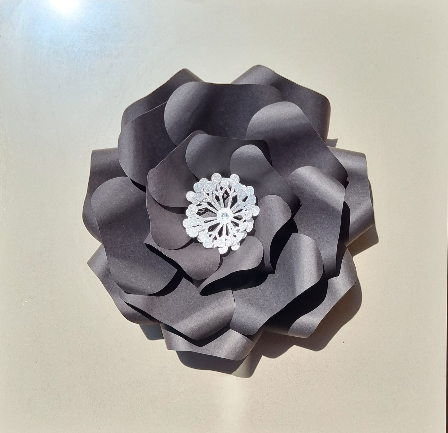 DO IT YOURSELF SINGLE LARGE PAPER FLOWER, Nursery paper flowers, nursery decor, paper flowers backdrop, birthday, baby shower