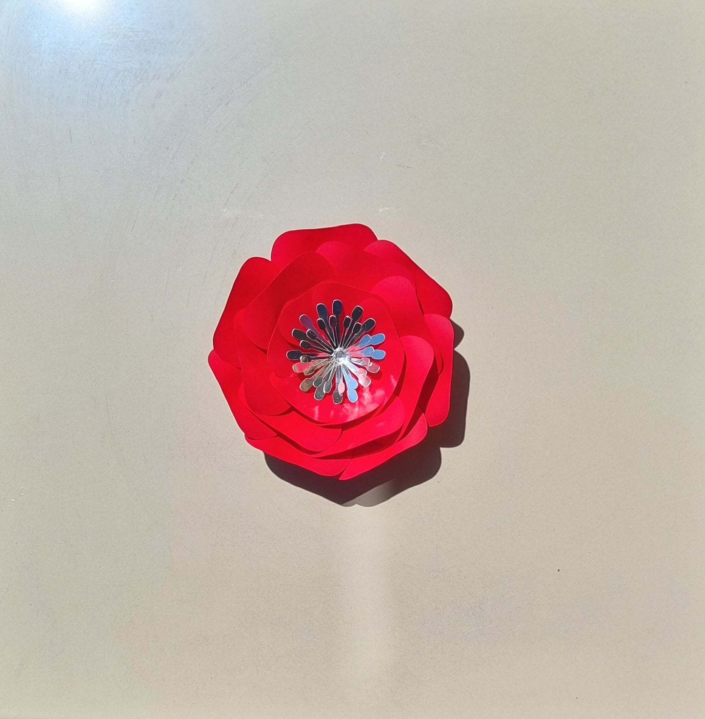 DO IT YOURSELF SINGLE SMALL PAPER FLOWER, Nursery paper flowers, nursery decor, paper flowers backdrop, birthday, baby shower
