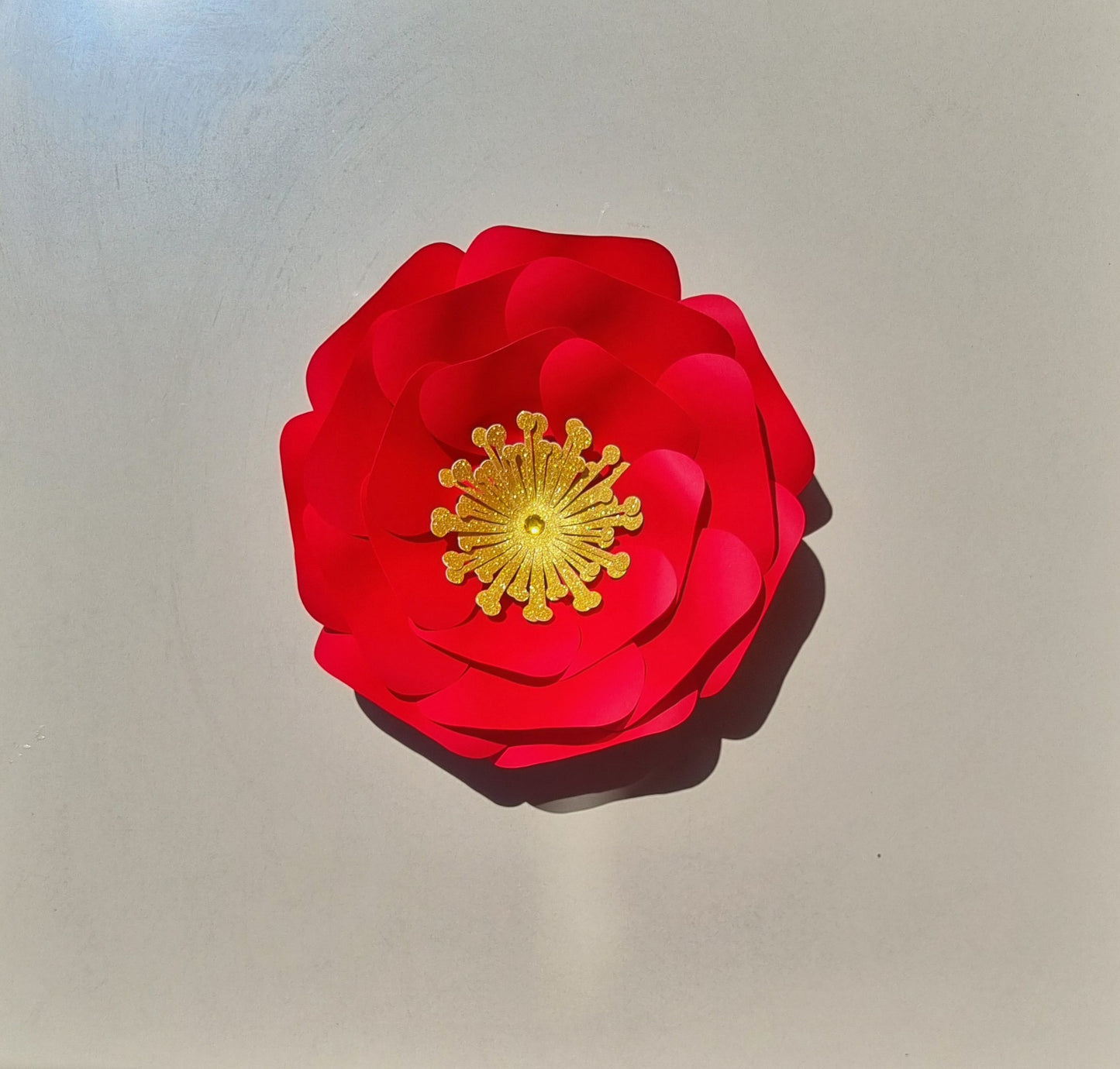 DO IT YOURSELF SINGLE MEDIUM PAPER FLOWER, Nursery paper flowers, nursery decor, paper flowers backdrop, birthday, baby shower