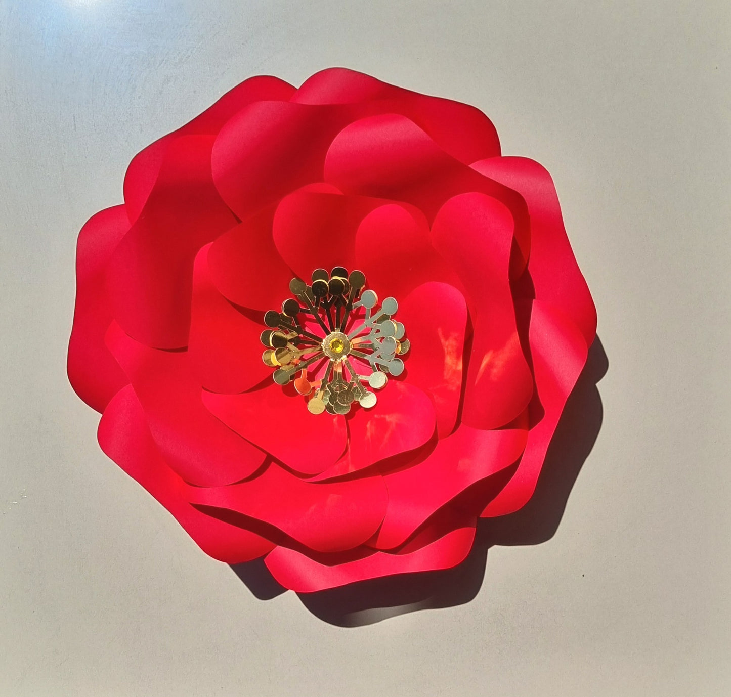DO IT YOURSELF SINGLE LARGE PAPER FLOWER, Nursery paper flowers, nursery decor, paper flowers backdrop, birthday, baby shower