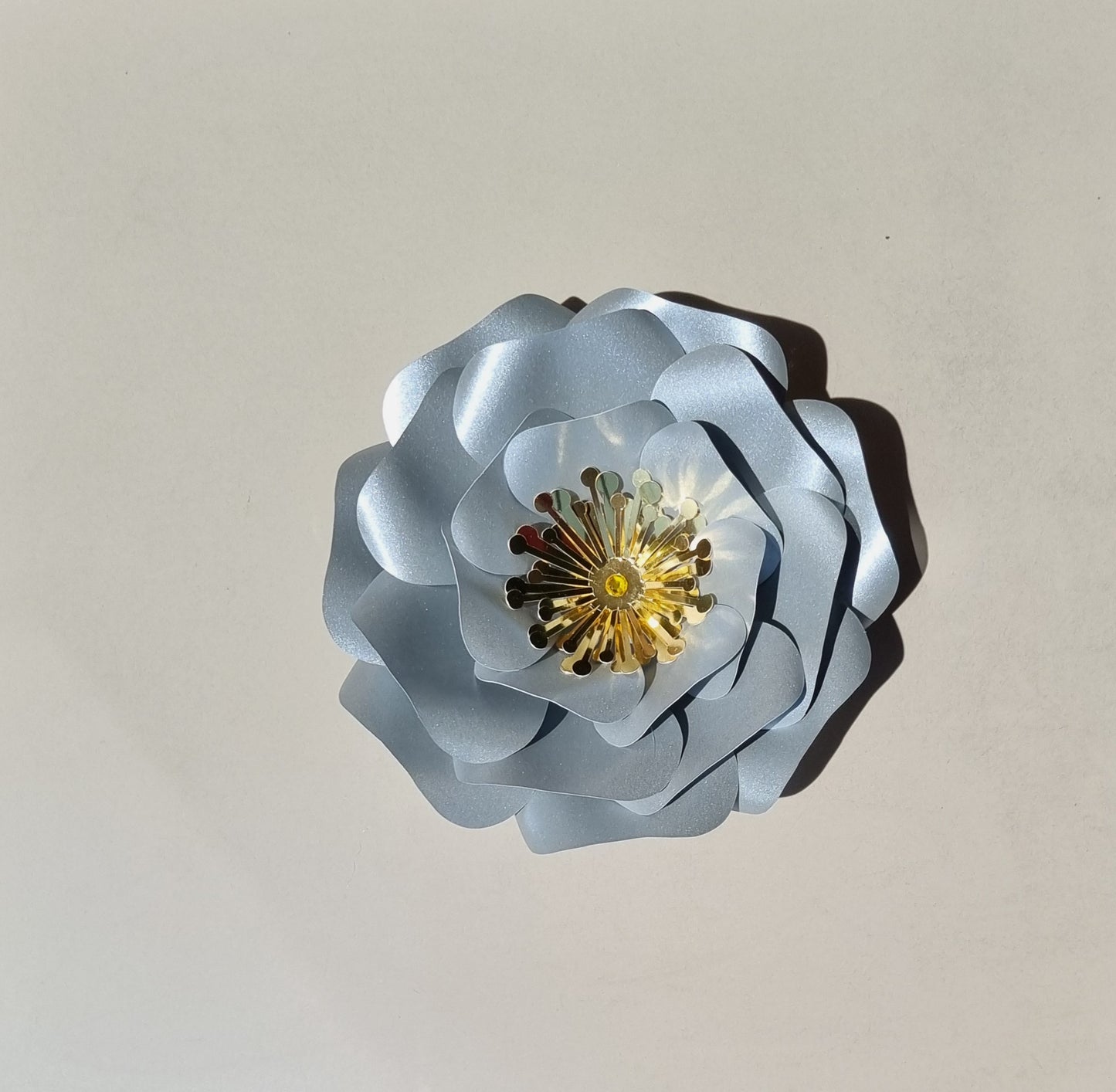 DO IT YOURSELF SINGLE MEDIUM PAPER FLOWER, Nursery paper flowers, nursery decor, paper flowers backdrop, birthday, baby shower