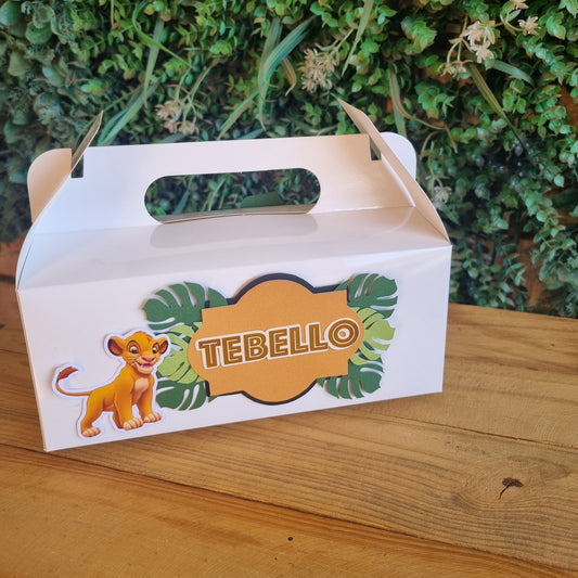 LION KING PARTY PACK 5 BOXES Personalized Kids’ Party Favors South Africa