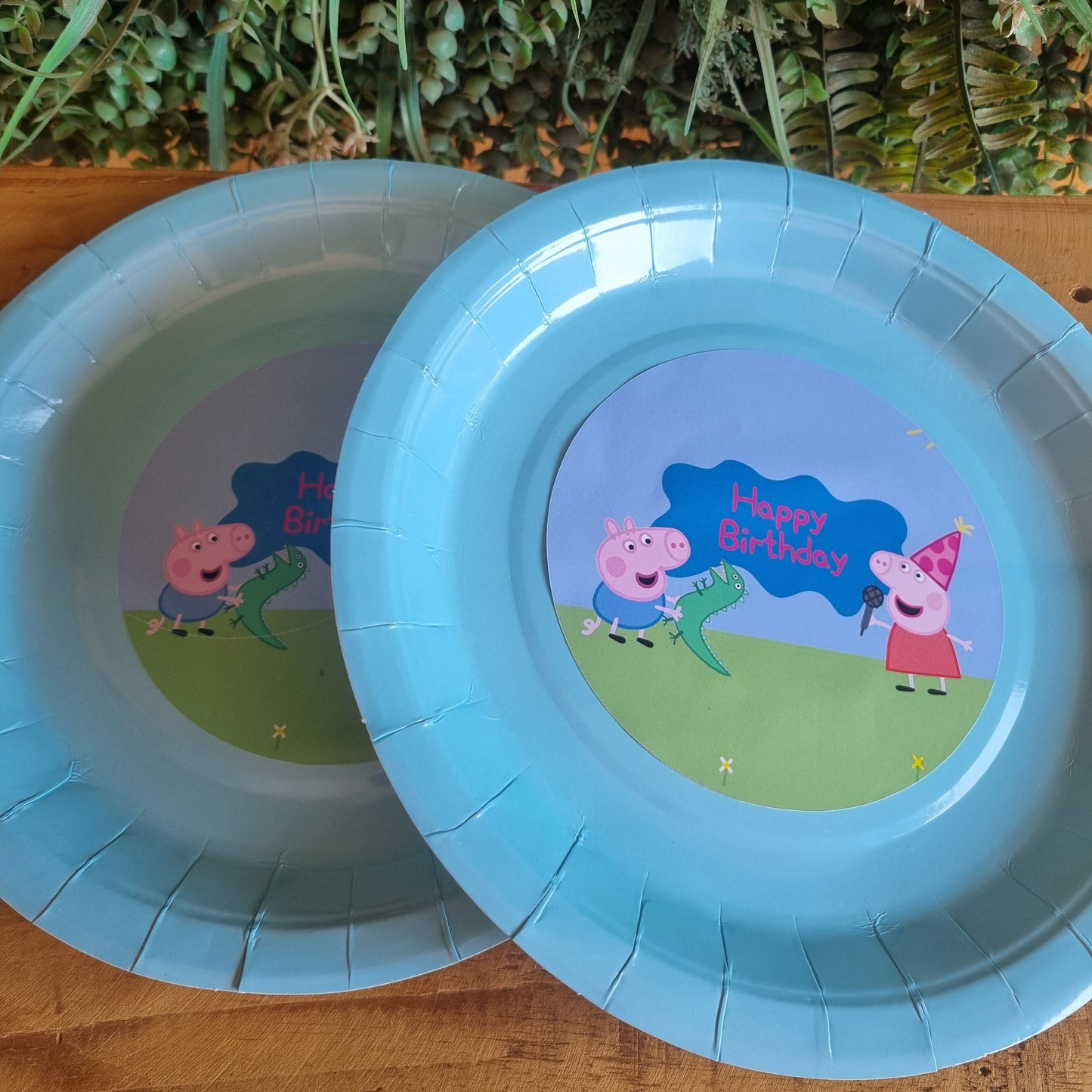 Peppa Pig Paper Plates Set of 8 Muddy Puddles