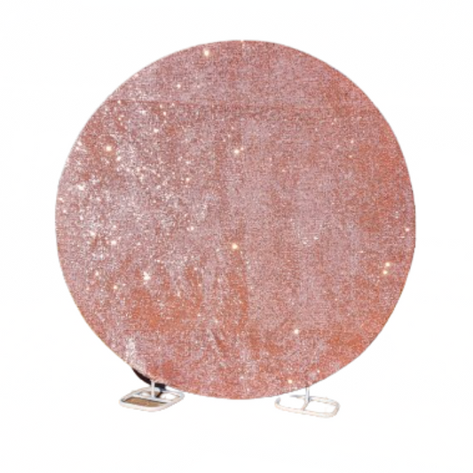 Round Stand with Sequins Cover