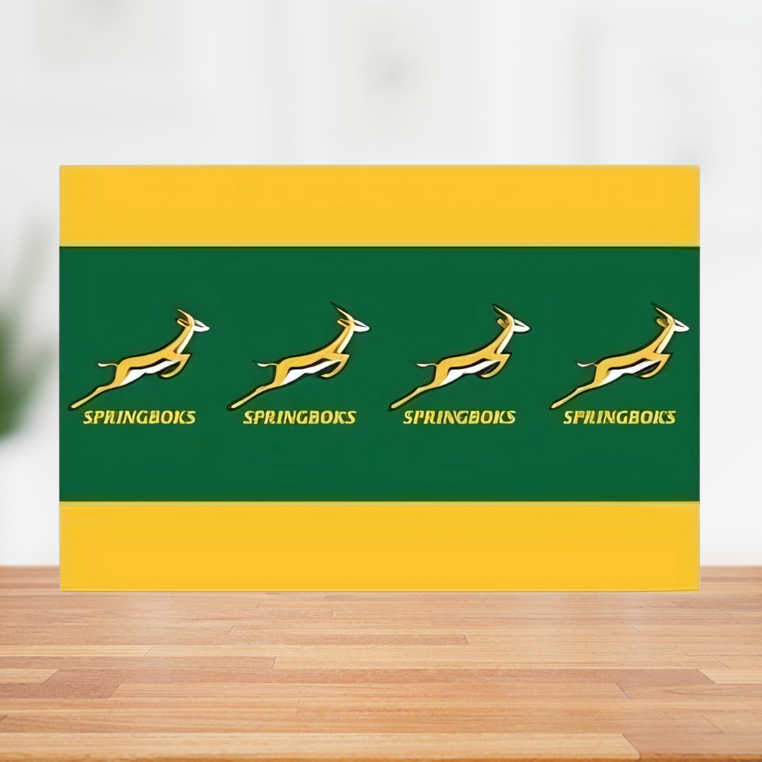Springbok Themed Paper Tablecloth – 180x120cm