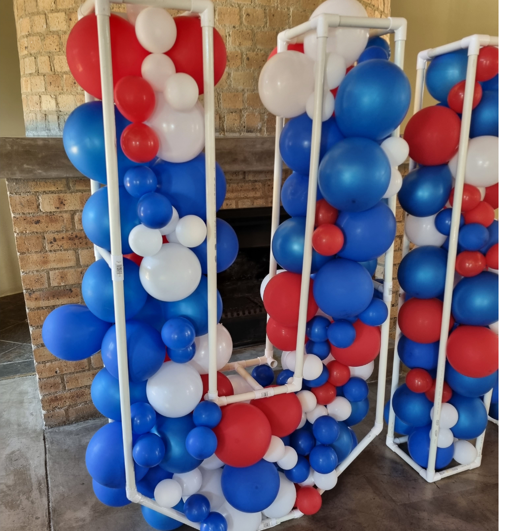 Balloon Letters 1.2m Tall in Frame