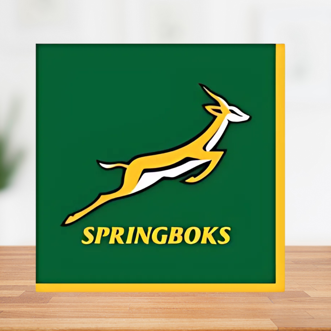 Springbok themed Napkins/Serviettes β 33cm Pack of 16