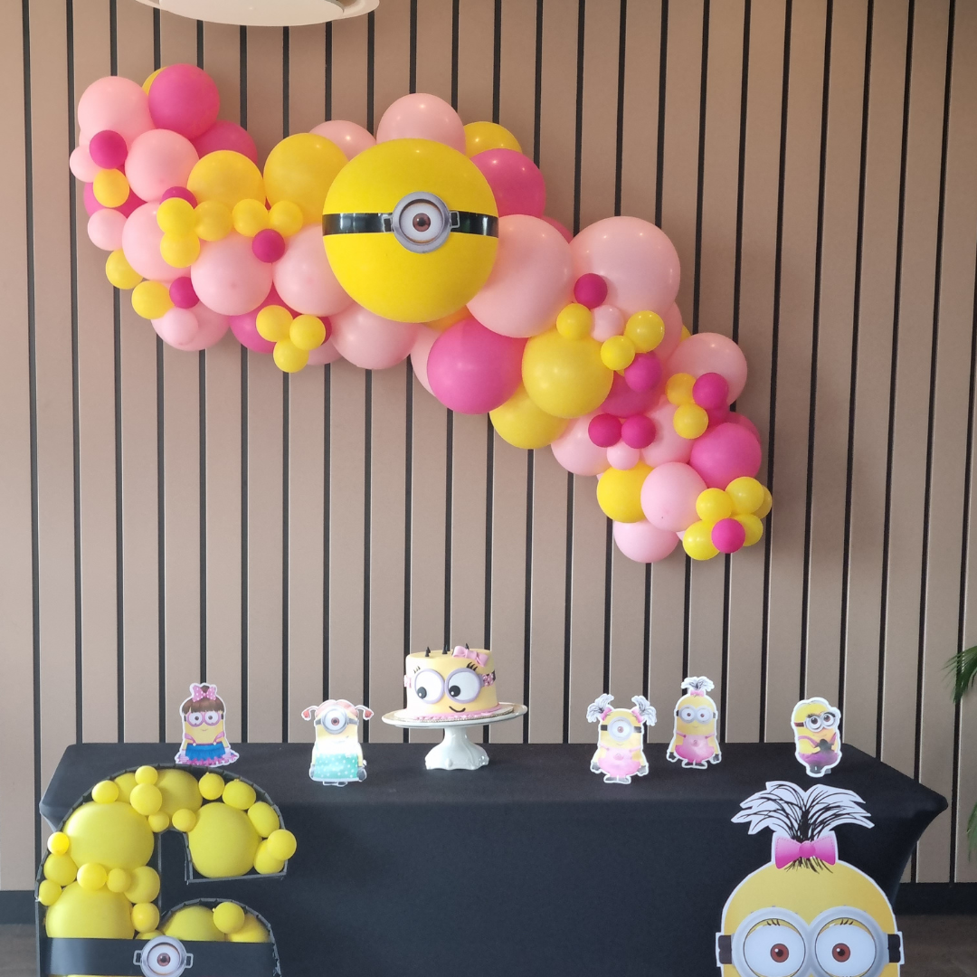 GRAB AND GO OR MEDIUM BALLOON GARLAND personalized kiddies birthday party themed decor party customized