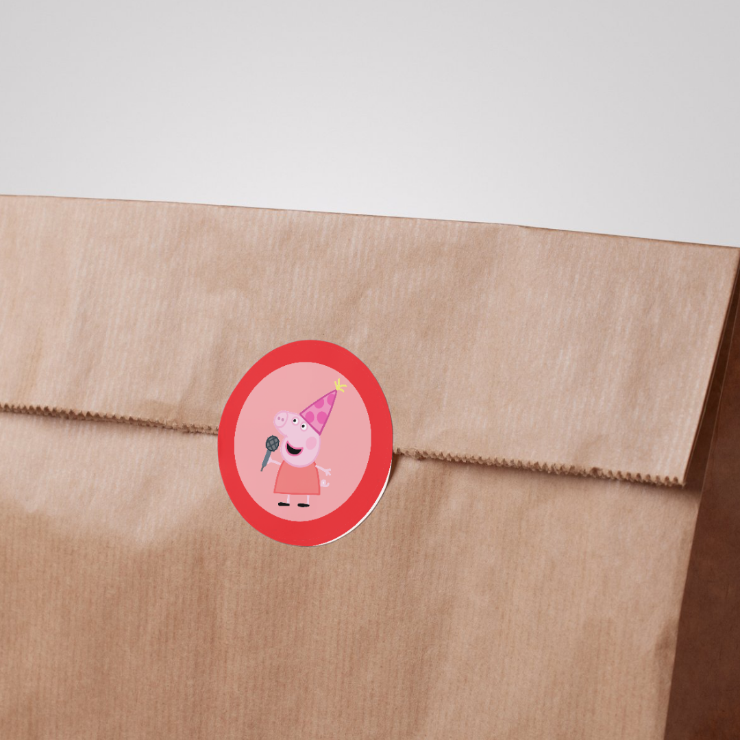 Peppa Pig Stickers Set of 12