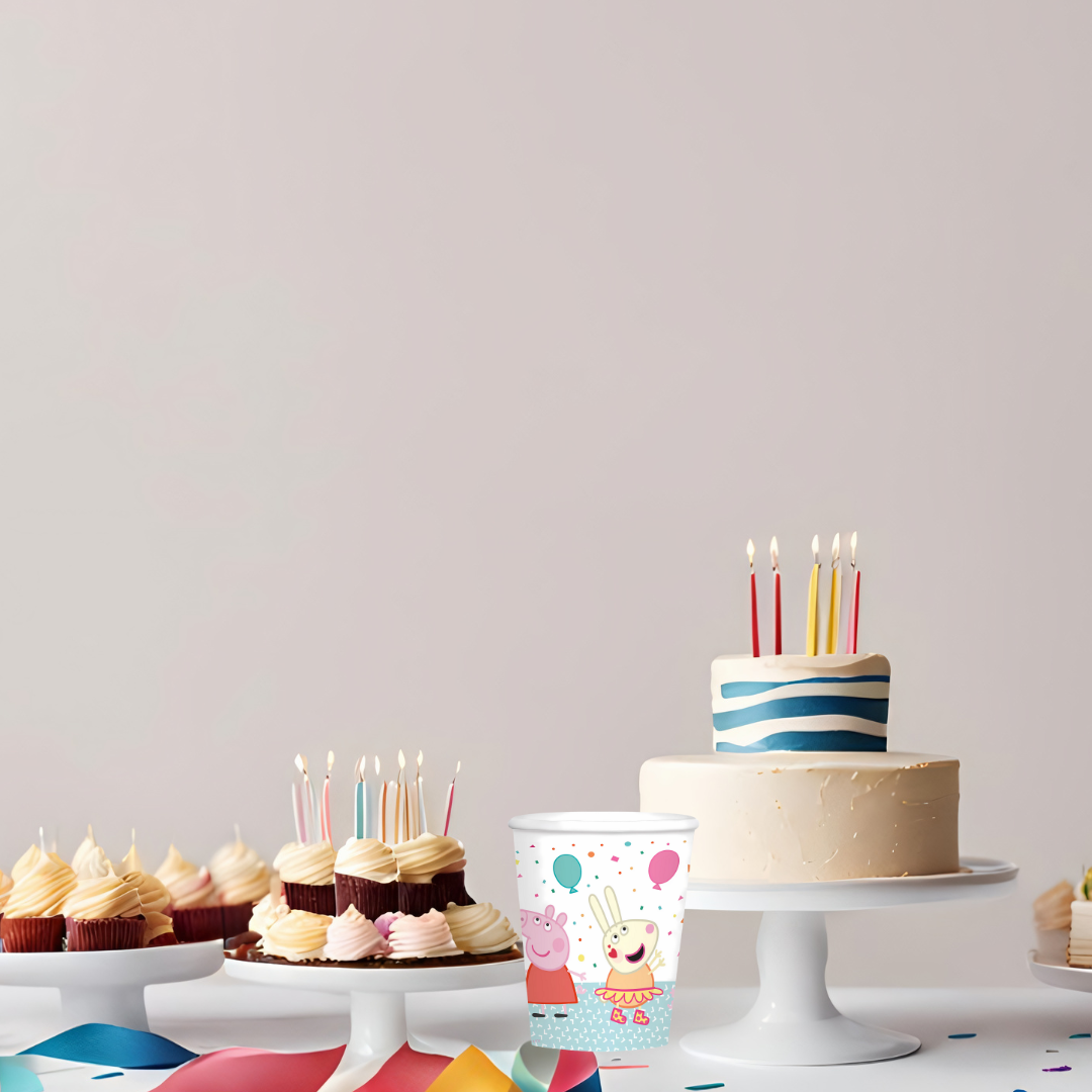 Peppa Pig Cups Set of 8