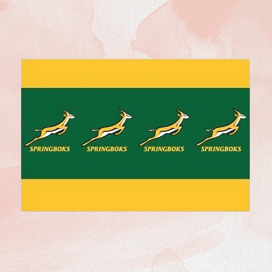 Springbok Themed Paper Tablecloth – 180x120cm