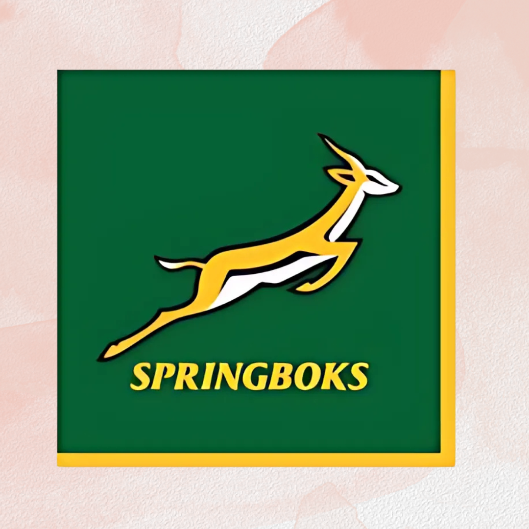 Springbok themed Napkins/Serviettes β 33cm Pack of 16
