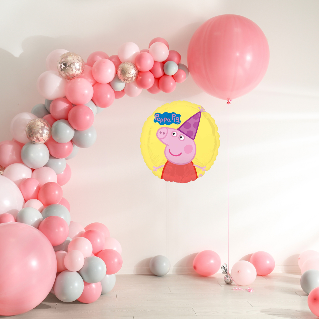 Peppa Pig Yellow 18-Inch Foil Balloon
