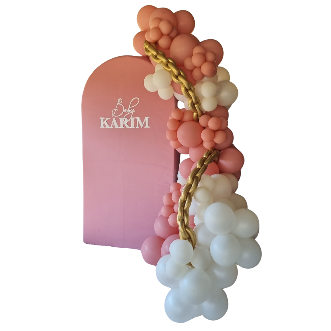 BASIC CHIARA BACKDROP Balloon Garland