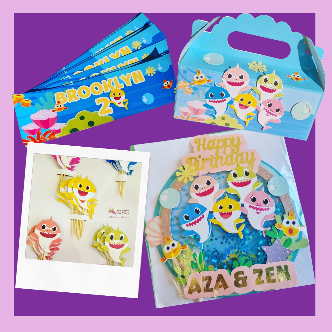 Personalized Party Goodies Combo for 10 Kids