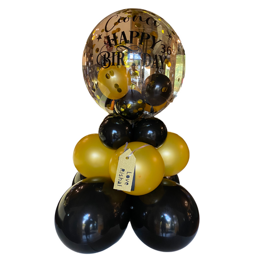 CARNATION BALLOON BOUQUET basic balloon bouquet with personalization Birthday decor, baby shower, bridal shower