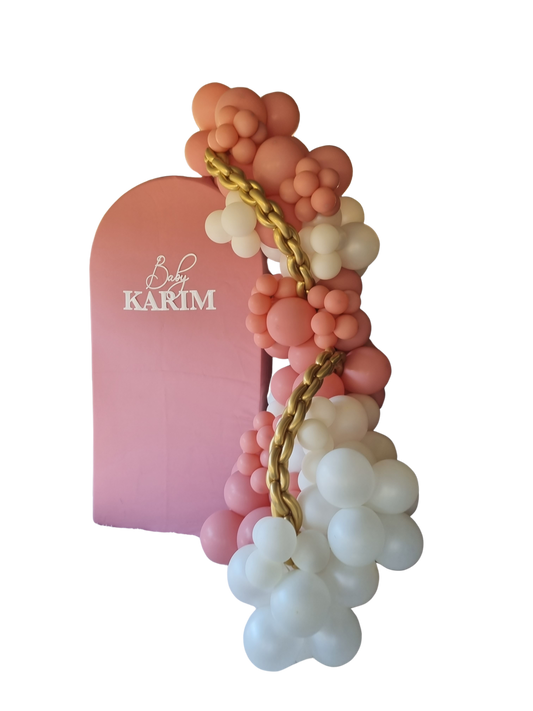 BASIC CHIARA BACKDROP Balloon Garland