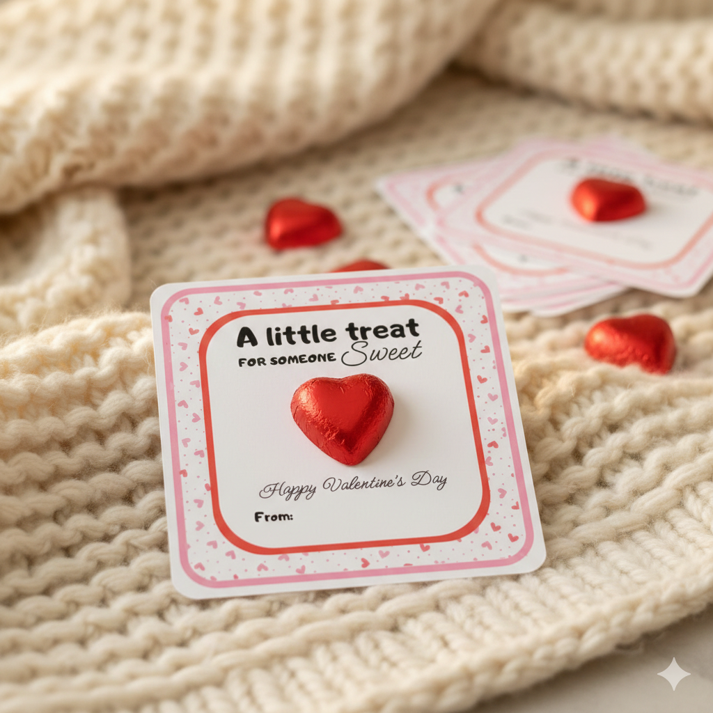 Valentine's Day Chocolate Cards