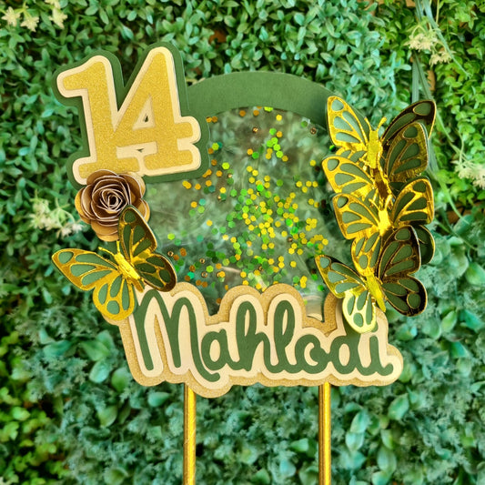 BUTTERFLY CAKE TOPPER Personalized Cake Toppers South Africa