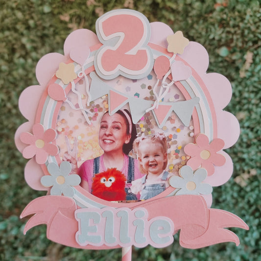 MS RACHEL CAKE TOPPER  - GIRL Personalized Cake Toppers South Africa